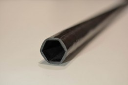 Carbon tube 40x50x4000mm for film rewinder