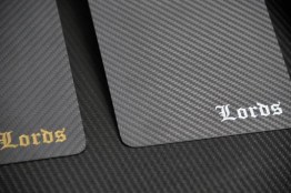Professional haircolor boards made from carbon